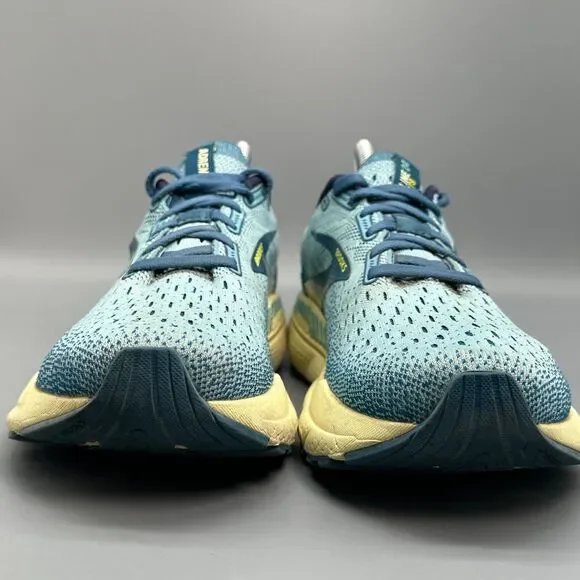 Brooks Adrenaline 24 Women's 8.5 Aqua Athletic Running Sneakers Low Top Lace Up - Picture 4 of 11